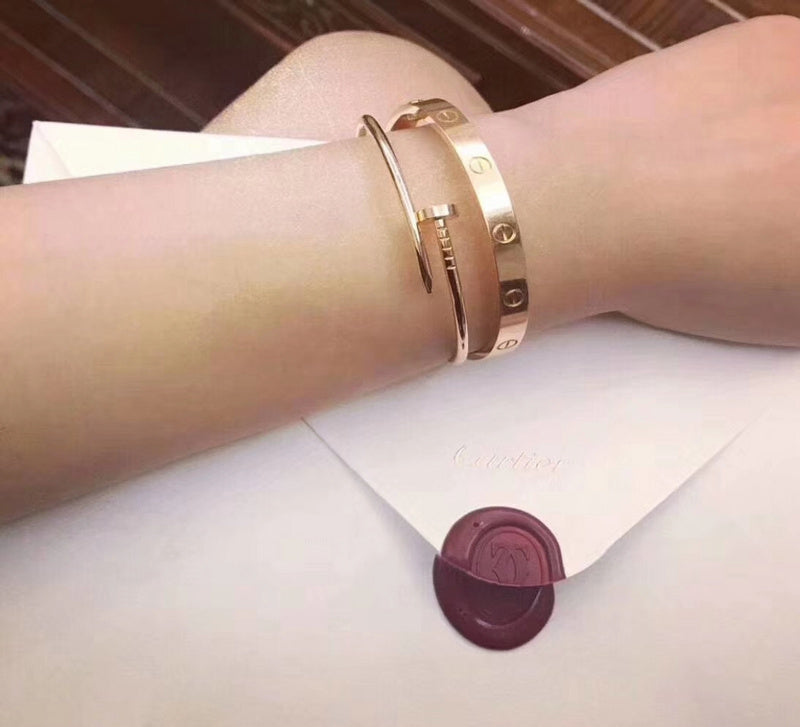 Lifestyle view of Cartier unisex jewelry piece