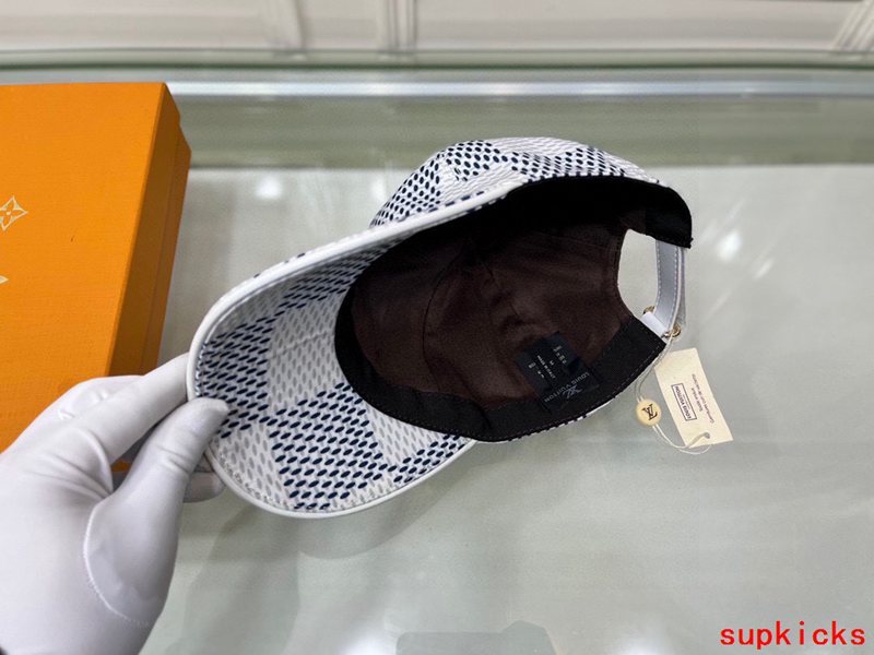 Side view of Louis Vuitton unisex cap
