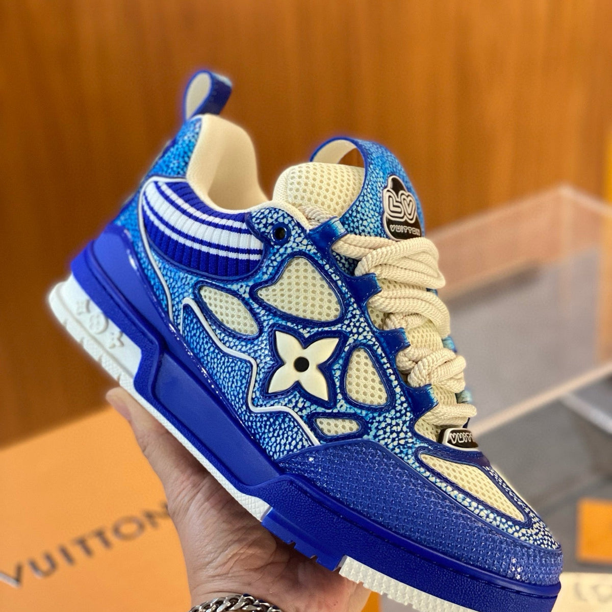 Louis Vuitton Shoes? Louis Vuitton Lou Trainers Premium Designer Casual Shoes