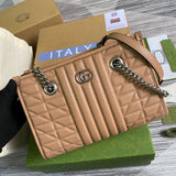 Handle and strap detail of modern polished women's handbag – women's designer-style accessory