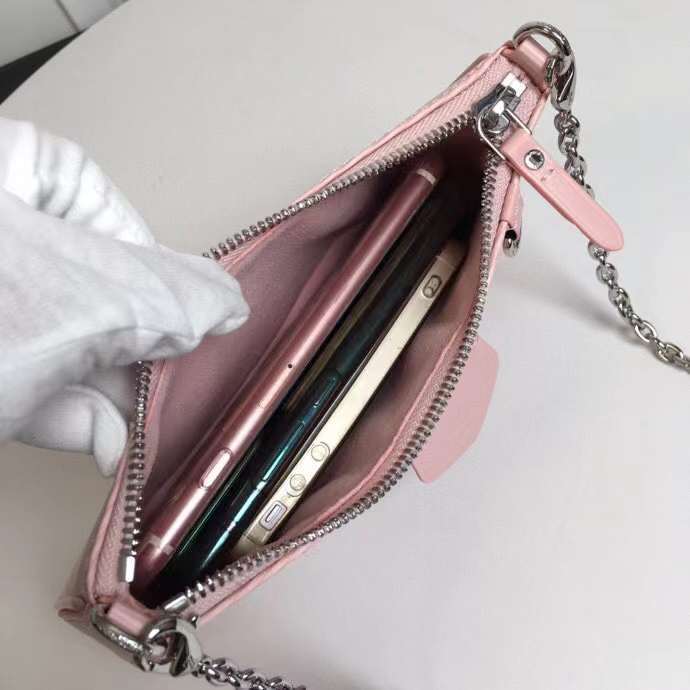 Close-up detail of statement classic women's handbag – women's everyday handbag