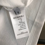 Side profile of Givenchy luxury clothing with tailored silhouette