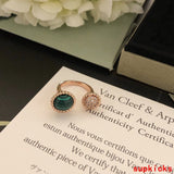 Close-up detail view of Van Cleef & Arpels unisex jewelry piece
