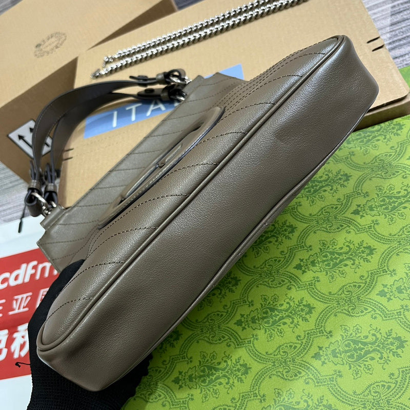 Interior view of classic statement women's handbag – women's luxury handbag