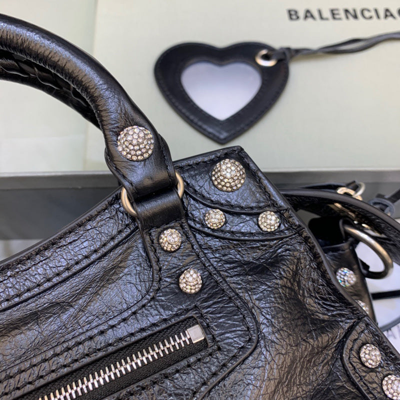 Effortless Faux Leather Handbag - Signature Hardware Accents | Women's Designer-Inspired Purse #341 - interior view (image 6) of designer-inspired handbag