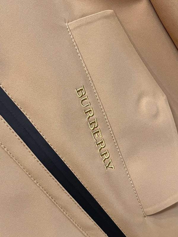 Burberry luxury designer clothing detail shot
