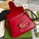 Close-up detail of modern structured women's handbag – women's statement bag