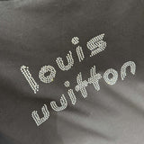 Close-up detail shot of Louis Vuitton cotton t-shirt with tailored silhouette