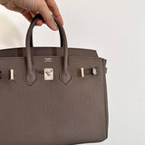  smart handbag detail view showing craftsmanship
