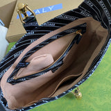 Front view of sleek signature women's handbag – women's everyday handbag