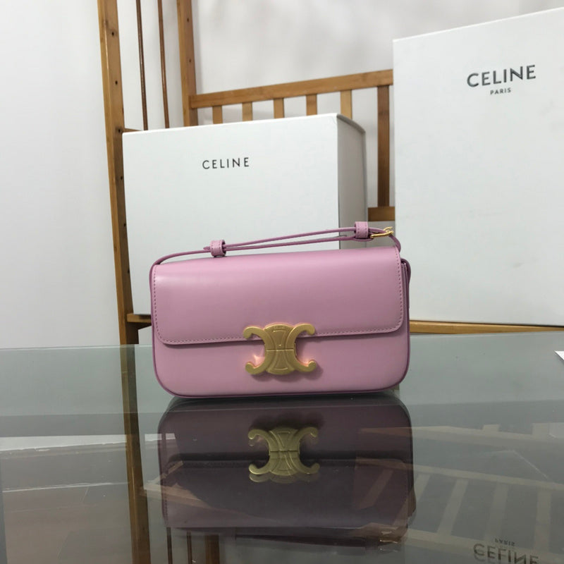 Front view of structured statement women's handbag – women's everyday handbag
