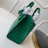 Back view of everyday-luxe classic women's handbag – women's luxury handbag