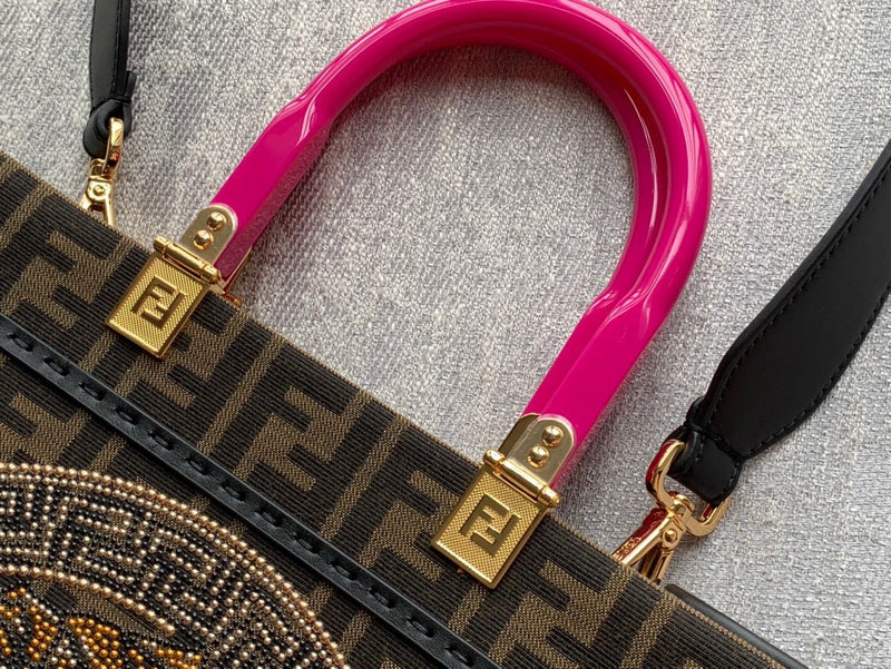 Ziva's Charm handbag – side angle view (35cm*17cm*31cm)