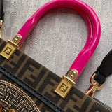 Ziva's Charm handbag – side angle view (35cm*17cm*31cm)
