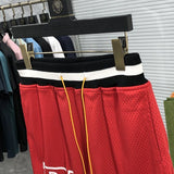 Front view of Rhude luxury clothing with everyday silhouette