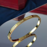 Close-up detail view of Cartier unisex jewelry piece