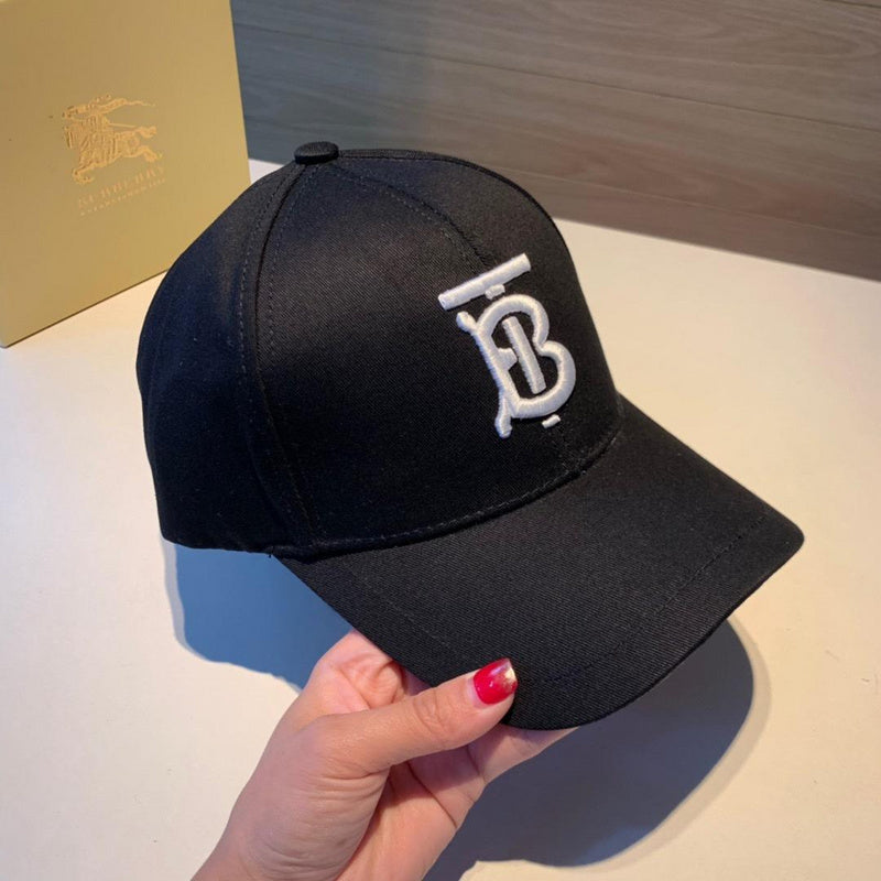 Front view of Burberry unisex cap
