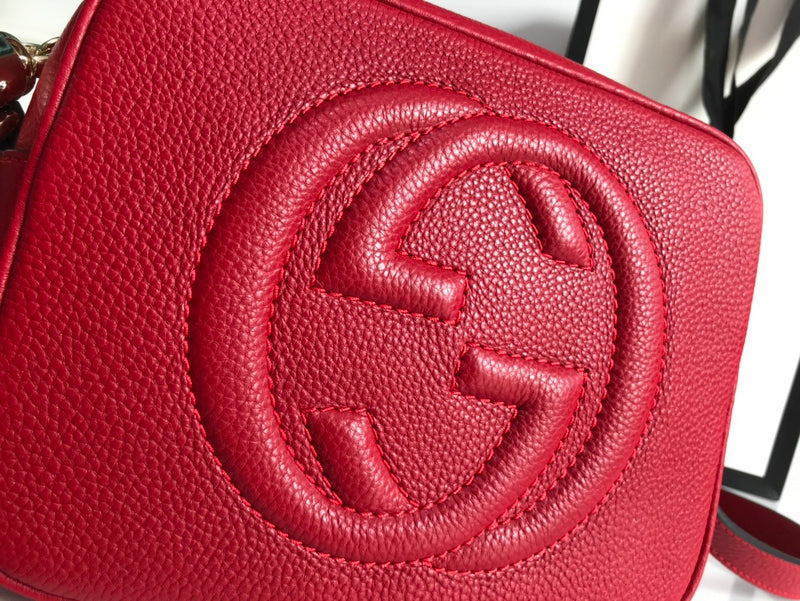Front view of sleek modern women's handbag – women's luxury accessory