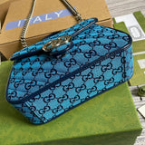 Handle and strap detail of structured classic women's handbag – women's luxury handbag