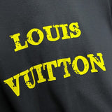 Flat lay presentation of Louis Vuitton luxury clothing with everyday silhouette