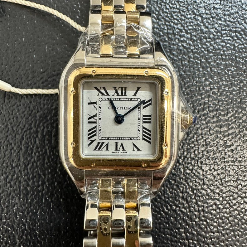 Front view of Cartier unisex watch