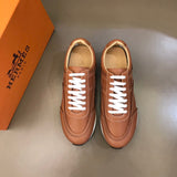 Hermès White High-Top Sneakers - Detail Shot of Craftsmanship