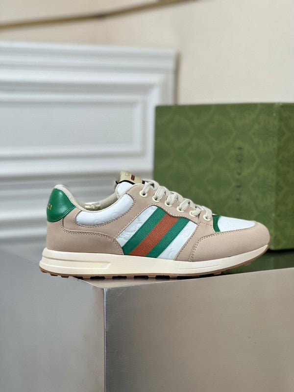 Gucci fresh white-and-black luxury sneakers view 7 streetwear statement look