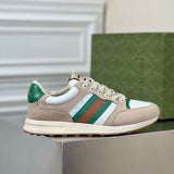 Gucci fresh white-and-black luxury sneakers view 7 streetwear statement look