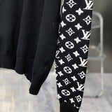 Full styled look of Louis Vuitton luxury clothing with tailored silhouette