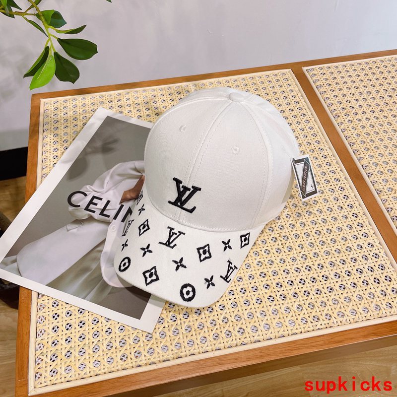 Side view of Louis Vuitton unisex cap