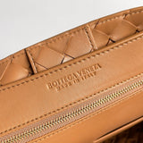 Structured Faux Leather Handbag - Statement Silhouette | Women's Premium Handbag #1589 - interior view (image 6) of designer-inspired handbag