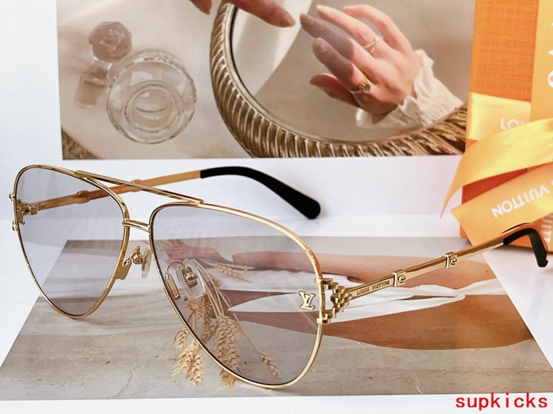 Full view of Louis Vuitton unisex sunglasses