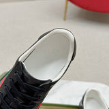 Gucci all-black luxury sneakers view 4 everyday casual design