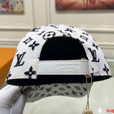 Close-up detail view of Louis Vuitton unisex cap