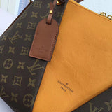 Back view of sleek premium women's handbag – women's designer-style accessory