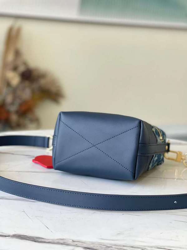 Styled lifestyle shot of statement modern women's handbag – women's designer-style accessory