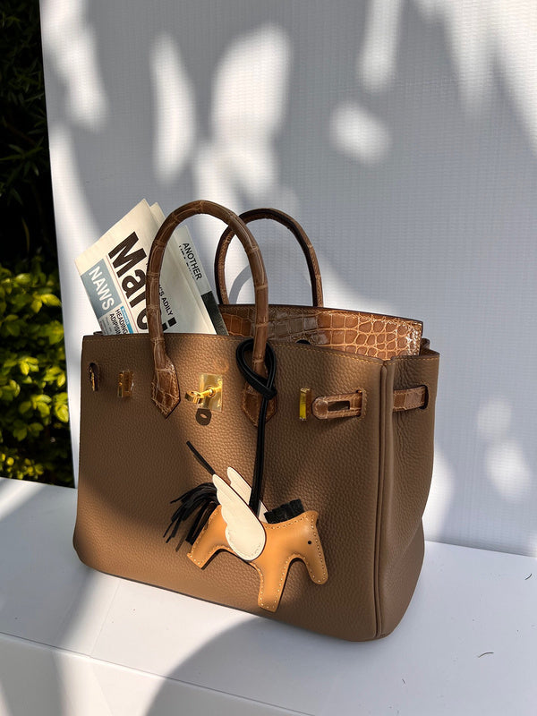 Curated handbag styled for everyday wear