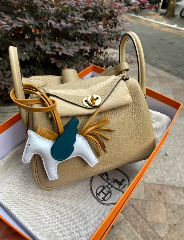 Close-up detail of refined bag design