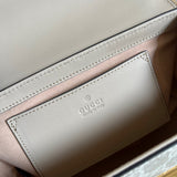 Side profile of structured statement women's handbag – women's designer-style accessory