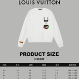 Close-up detail shot of Louis Vuitton luxury clothing with relaxed-fit cut