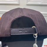 Close-up detail view of Louis Vuitton unisex cap
