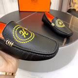 Hermès Chocolate Brown Loafer Flats - Sole Detail View