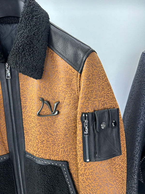 Flat lay presentation of Louis Vuitton luxury clothing with everyday silhouette