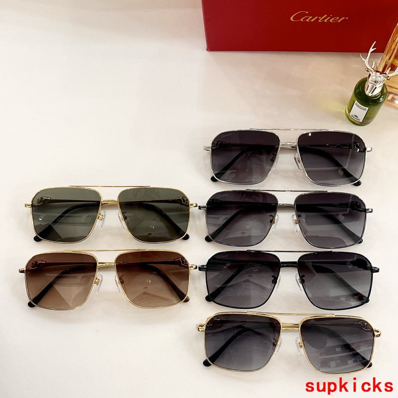 Lifestyle view of Cartier unisex sunglasses
