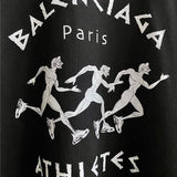 Close-up of Balenciaga designer clothing craftsmanship