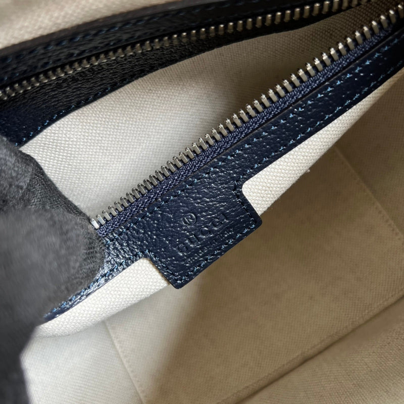 Top view of refined sleek women's handbag – women's designer-style accessory