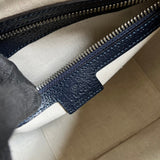 Top view of refined sleek women's handbag – women's designer-style accessory