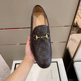 Gucci stone beige luxury sneakers view 7 classic court silhouette