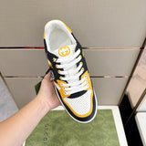 Gucci soft grey luxury sneakers view 8 bold athletic profile