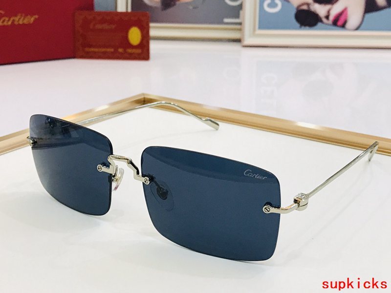Lifestyle view of Cartier unisex sunglasses